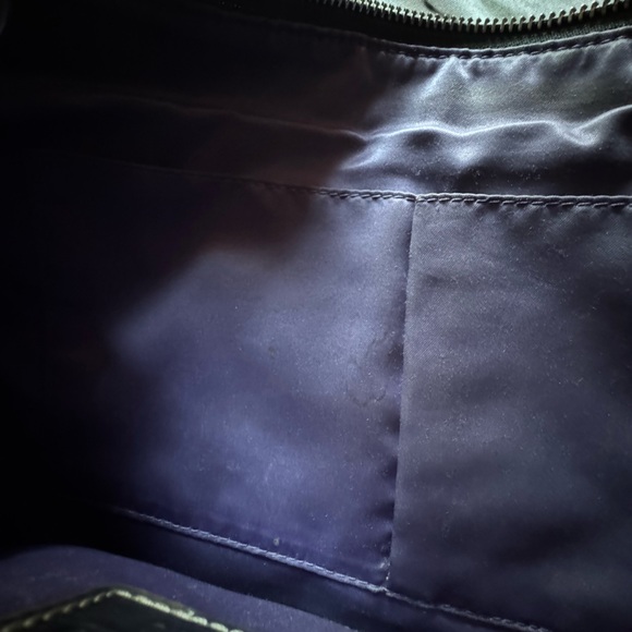 Authentic Coach Black and Brown Signature Shoulder Bag - Picture 11 of 14